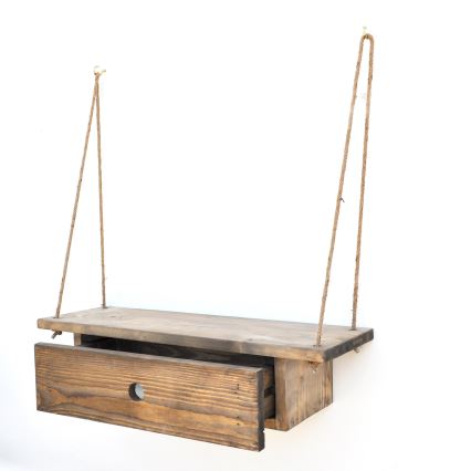 Hangplank 14x60 cm spar