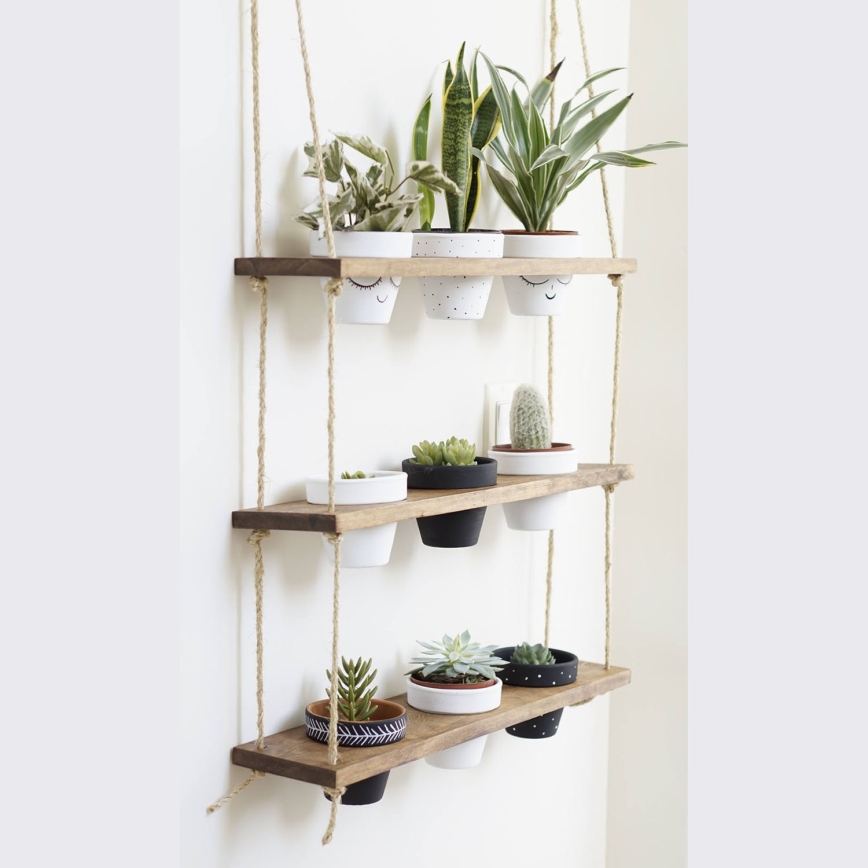 Hangplank voor Bloempotten 60 cm vuren