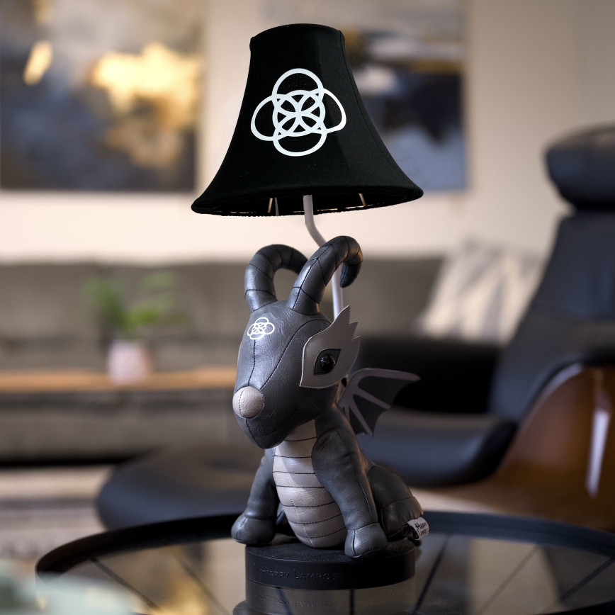 Happy Lamps - Kinder LED tafellamp BLACK DRAGOON LED/5,4W/230V draak