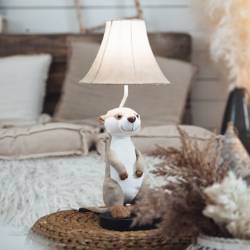 Happy Lamps - Kinder LED tafellamp EDDIE LED/5,4W/230V stokstaartje