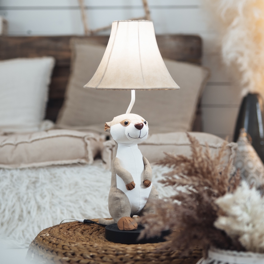 Happy Lamps - Kinder LED tafellamp EDDIE LED/5,4W/230V stokstaartje