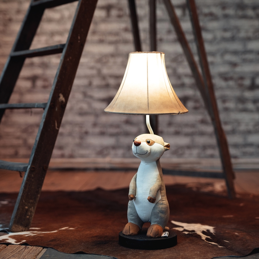 Happy Lamps - Kinder LED tafellamp EDDIE LED/5,4W/230V stokstaartje
