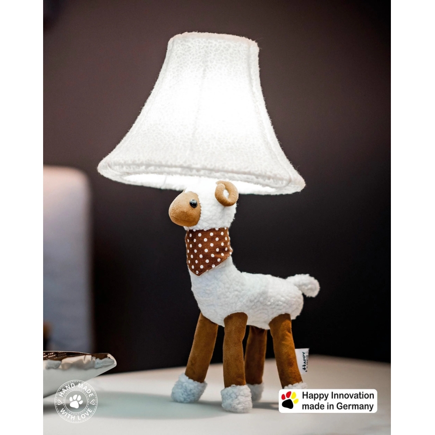 Happy Lamps - Kinder LED tafellamp WOLLE LED/5,4W/230V Schaap
