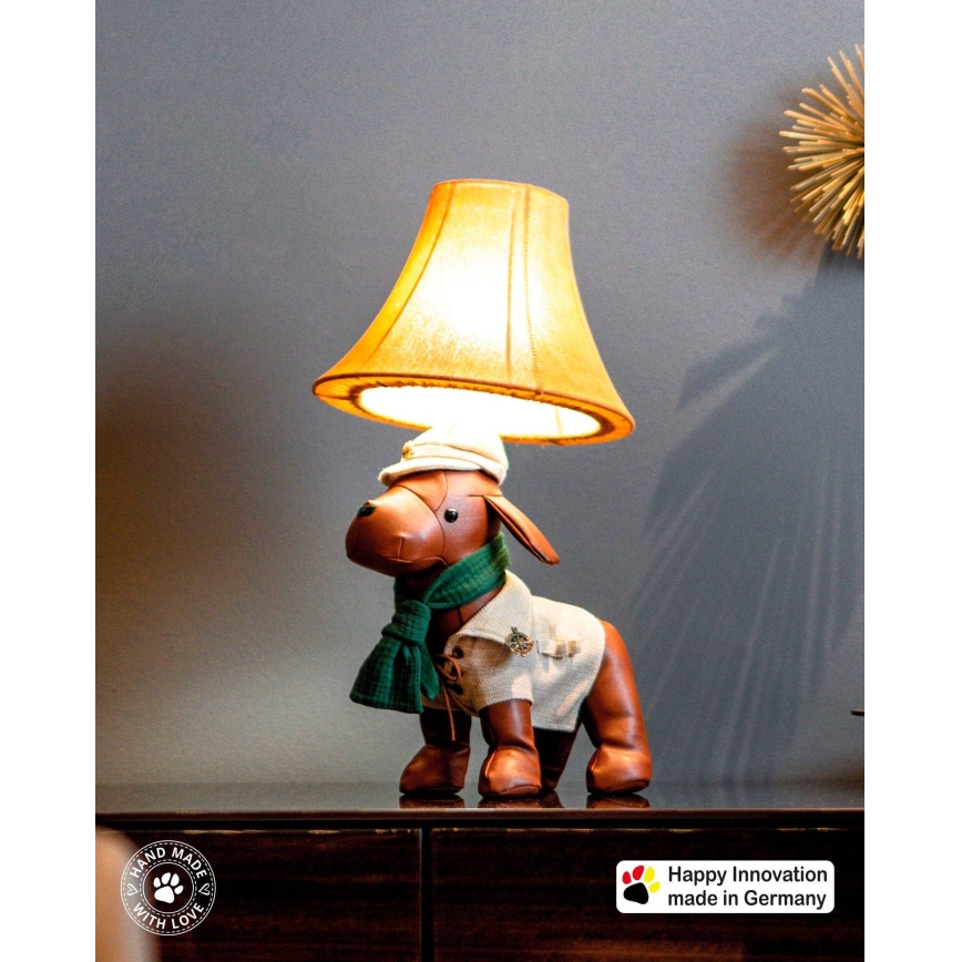 Happy Lamps - LED Kinderbureau lamp SPIKE LED/5,4W/230V jachthond