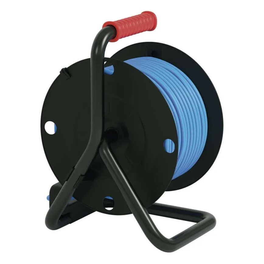 Haspel met 4 stopcontacten 25m silicone IP44