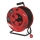 Haspel met 4 stopcontacten 50m rood IP44