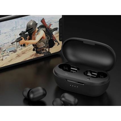 Haylou - Waterbestendige en Draadloze Oortjes GT1 Pro Bluetooth zwart