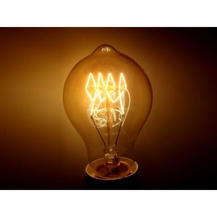 Heavy-duty decoratieve dimbaare Lamp SCROBB A19 E27/60W/230V 2200K