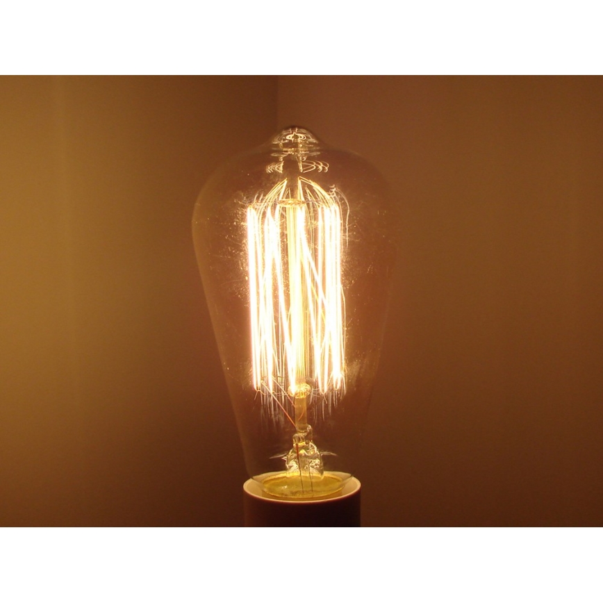 Heavy-duty decoratieve dimbare lamp SELEBY ST64 E27/40W/230V 2200K