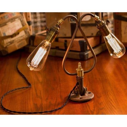 Heavy-duty decoratieve dimbare lamp SELEBY ST64 E27/40W/230V 2200K
