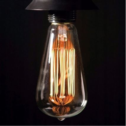 Heavy-duty decoratieve dimbare lamp SELEBY ST64 E27/40W/230V 2200K