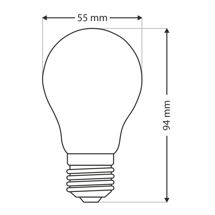 Heavy-duty lamp E27/100W/230V 2700K