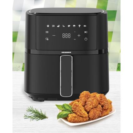 Heinner HAF-B4BK1500 - Heteluchtfriteuse 4 l 1500W/230V zwart