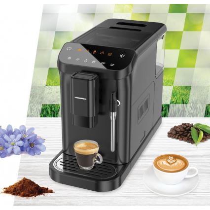 Heinner HEMA-D20DBK - Volautomatische koffiemachine 1350W/230V zwart
