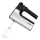 Heinner HM-500BKSS - Handmixer 500W/230V mat chroom/zwart