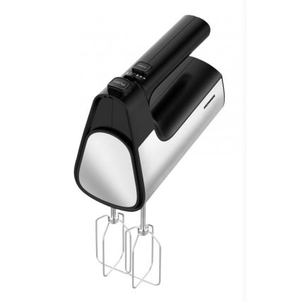 Heinner HM-500BKSS - Handmixer 500W/230V mat chroom/zwart