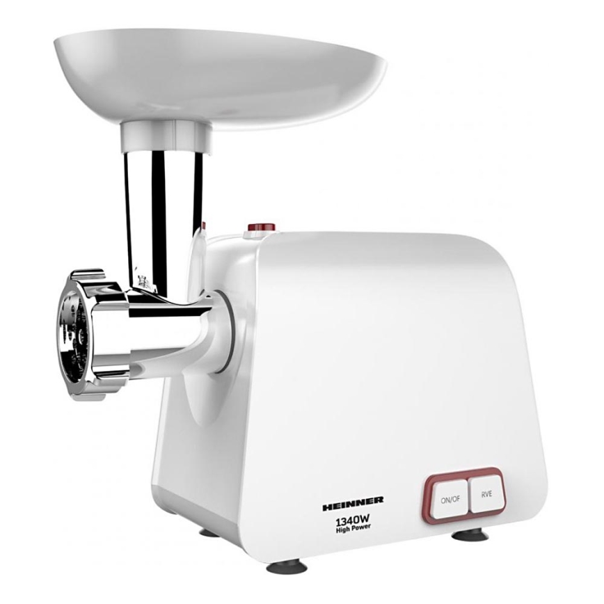 Heinner MG-1340WH - Vleesmolen 1340W/230V wit
