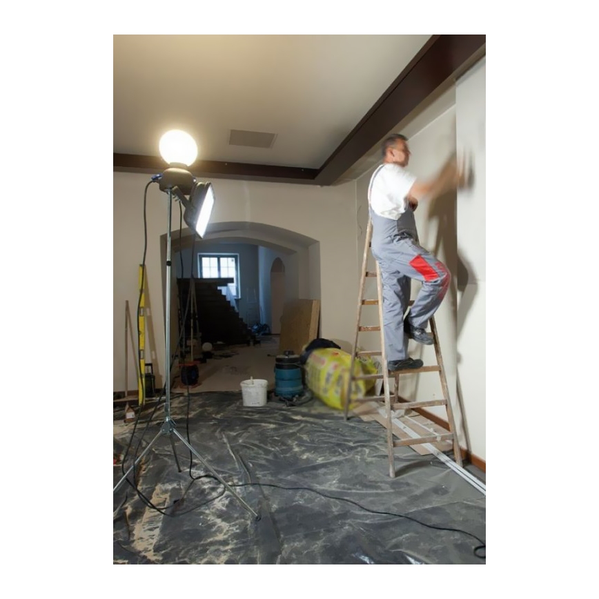 Helios 306-WLG223 - LED Werklamp voor buiten WORK GLOBE 2 LED/23W/230V IP44