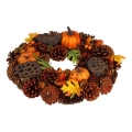 Herfst krans HALLOWEEN diameter 35 cm