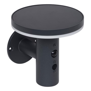 Hesperide - LED-wandlamp op zonne-energie met bewegings- en schemersensor DETEKT LED/3,7V 2600 mAh IP65