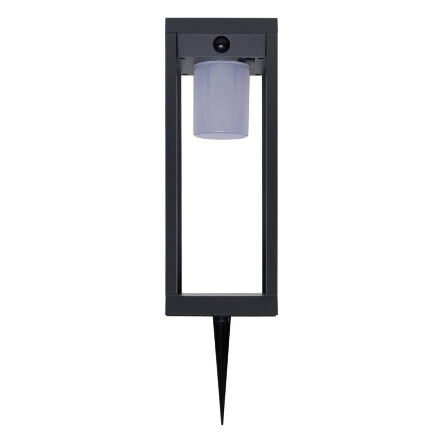 Hesperide - LED zonne-lantaarn met bewegingssensor PIKY LED/3,7V 2600 mAh 40 cm IP65 antraciet