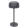 Hesperide - LED-zonne-tafellamp BOLTY LED/3,7V 2600 mAh IP65 antraciet