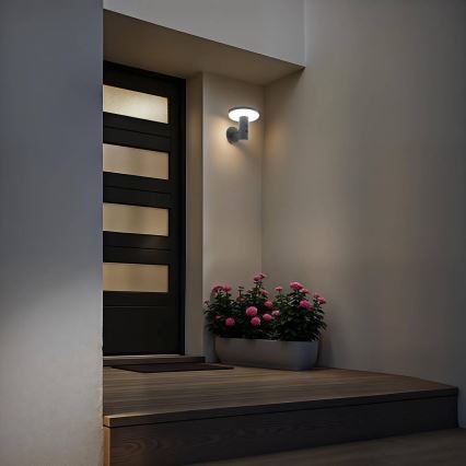Hesperide - LED zonne-wandlamp met bewegingssensor DETEKT LED/3,7V 2600 mAh IP65