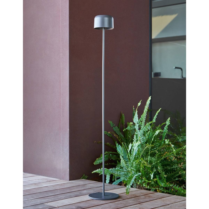 Hesperide - LED zonnelamp BOLTY LED/3,7V 2600 mAh IP65 antraciet