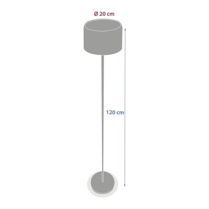 Hesperide - LED zonnelamp BOLTY LED/3,7V 2600 mAh IP65 antraciet