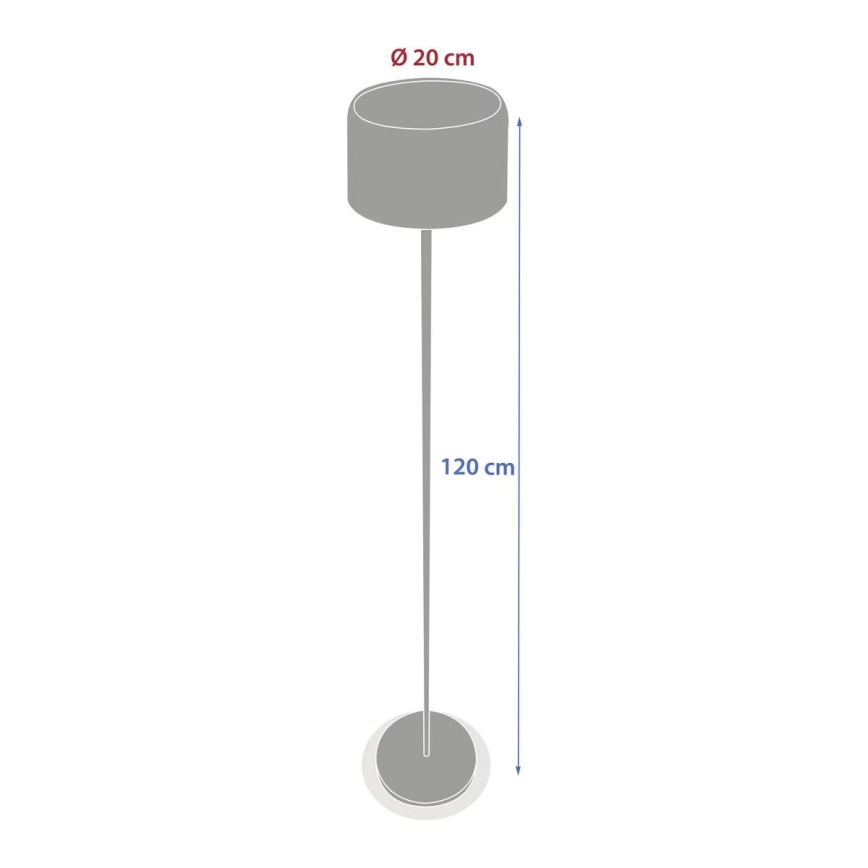 Hesperide - LED-zonnelamp BOLTY LED/3,7V 2600 mAh IP65 beige
