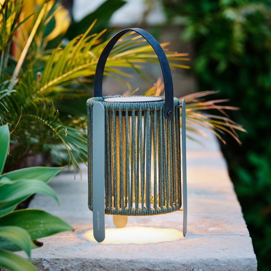Hesperide - LED zonnelamp LINY LED/3,7V 2600 mAh IP54 groen