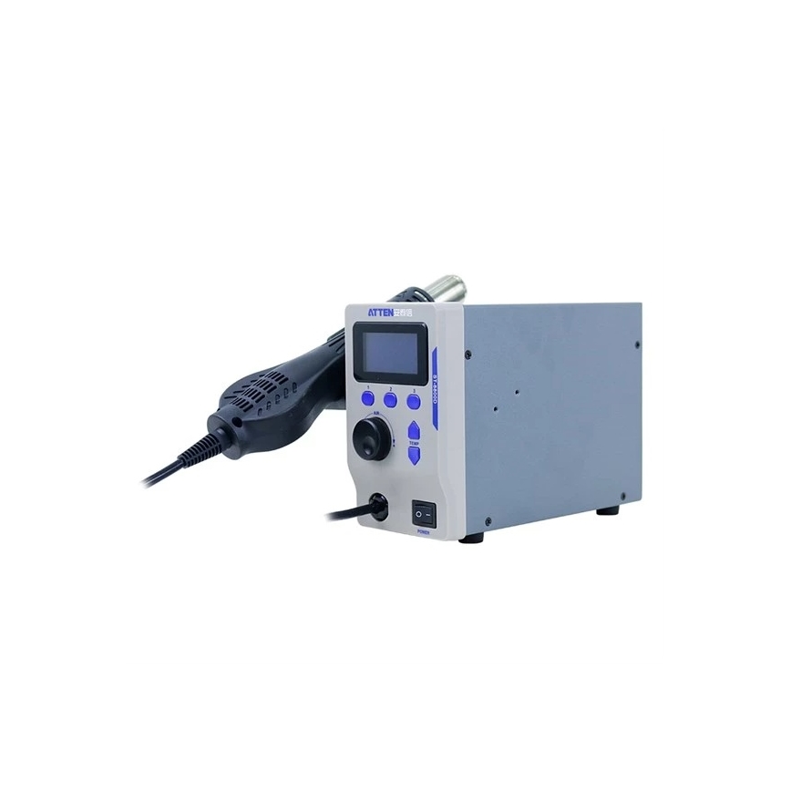 Heteluchtstation met LCD-display 800W/230V