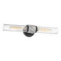 Hinkley - Badkamerwandlamp ELLISON 2xE27/40W/230V IP44 zwart