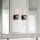 Hinkley - Badkamerwandlamp ELLISON 2xE27/40W/230V IP44 zwart