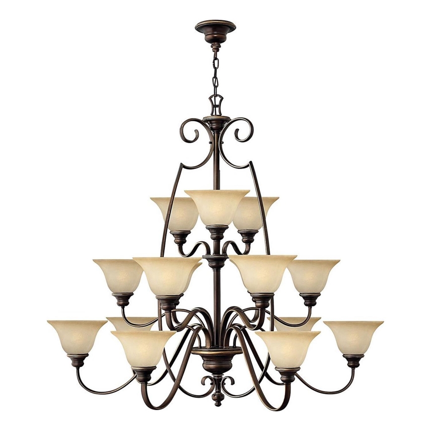 Hinkley - Hanglamp aan een ketting CELLO 15xE27/60W/230V