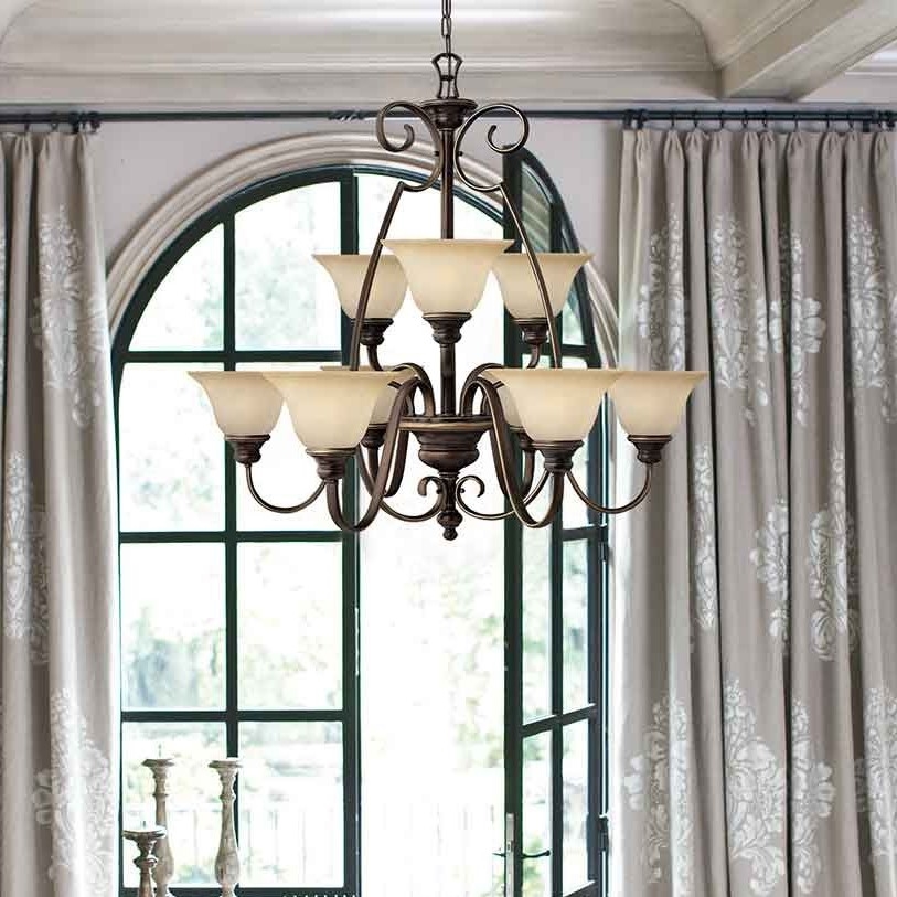 Hinkley - Hanglamp aan een ketting CELLO 6xE27/60W/230V