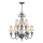 Hinkley - Hanglamp aan een ketting PLANTATION 10xE14/40W/230V zilver