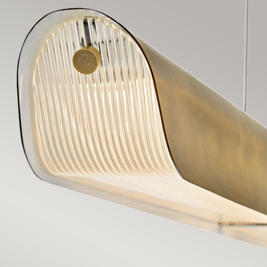 Hinkley - LED kroonluchter aan kabel ARCO LED/43W/230V 3000K goud