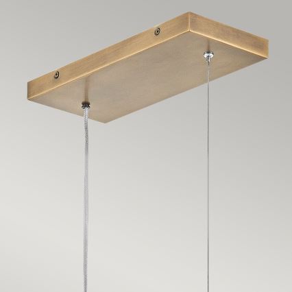 Hinkley - LED kroonluchter aan kabel ARCO LED/43W/230V 3000K goud