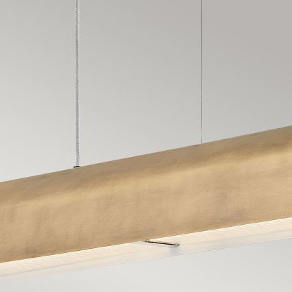 Hinkley - LED kroonluchter aan kabel ARCO LED/43W/230V 3000K goud