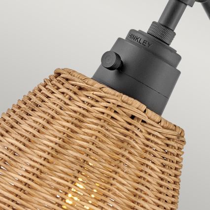 Hinkley - Wandspot ARTI 1xE27/60W/230V zwart/bruin