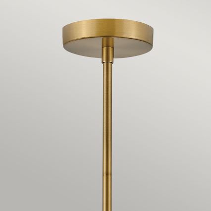 Hinkley - Pendellamp met staaf CEDRIC 2xE27/60W/230V Ø 33 cm goud/zwart