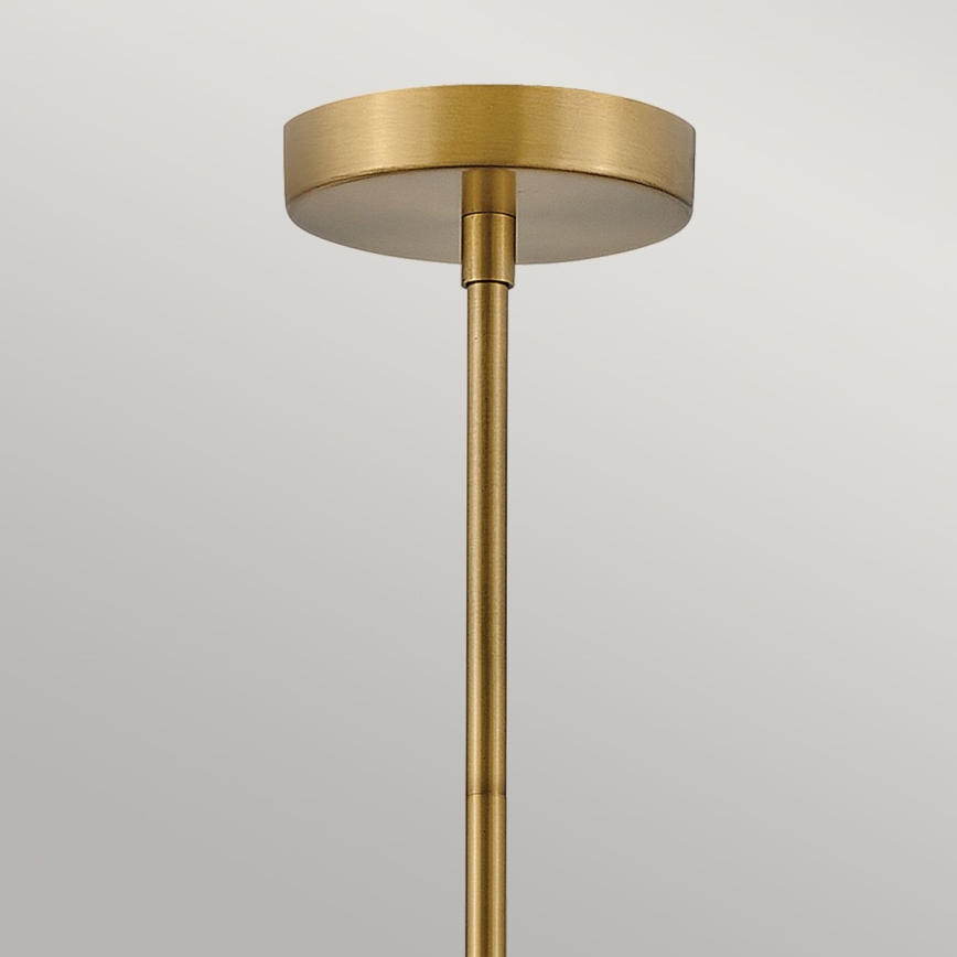 Hinkley - Pendellamp met staaf CEDRIC 2xE27/60W/230V Ø 33 cm goud/zwart
