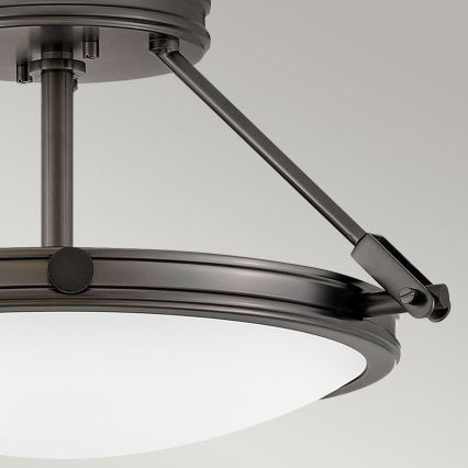 Hinkley - Plafondkroonluchter COLLIER 3xE14/40W/230V Ø 41,7 cm zwart