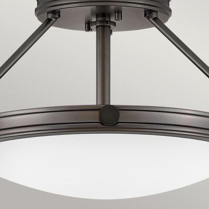 Hinkley - Plafondkroonluchter COLLIER 3xE14/40W/230V Ø 41,7 cm zwart