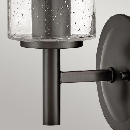 Hinkley - Wandlamp COLLIER 1xE27/60W/230V zwart