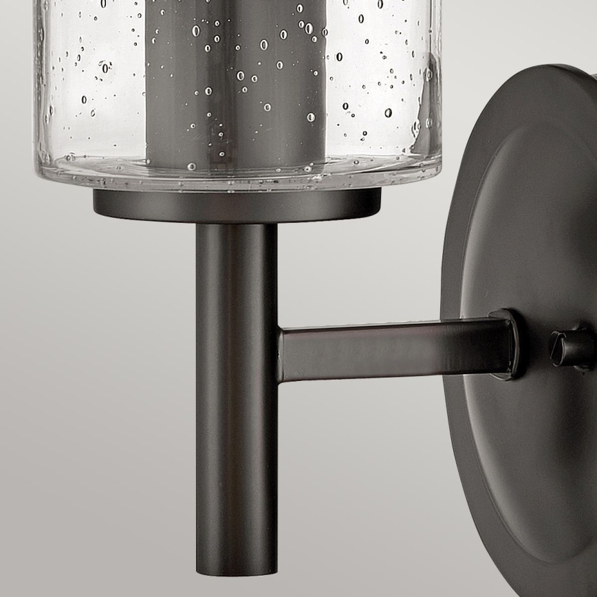 Hinkley - Wandlamp COLLIER 1xE27/60W/230V zwart