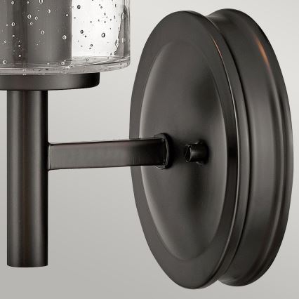 Hinkley - Wandlamp COLLIER 1xE27/60W/230V zwart