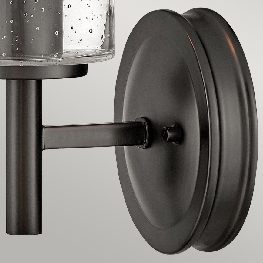 Hinkley - Wandlamp COLLIER 1xE27/60W/230V zwart