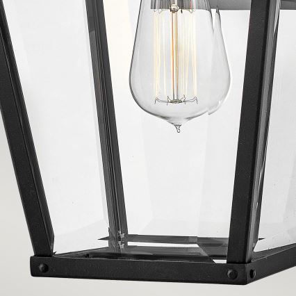 Hinkley - Buitenwandlamp DAWSON M 1xE27/60W/230V IP44 zwart